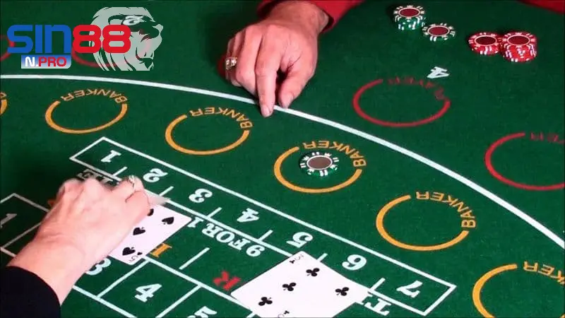 Các cửa cược trong Baccarat Sin88 và quy định trả thưởng