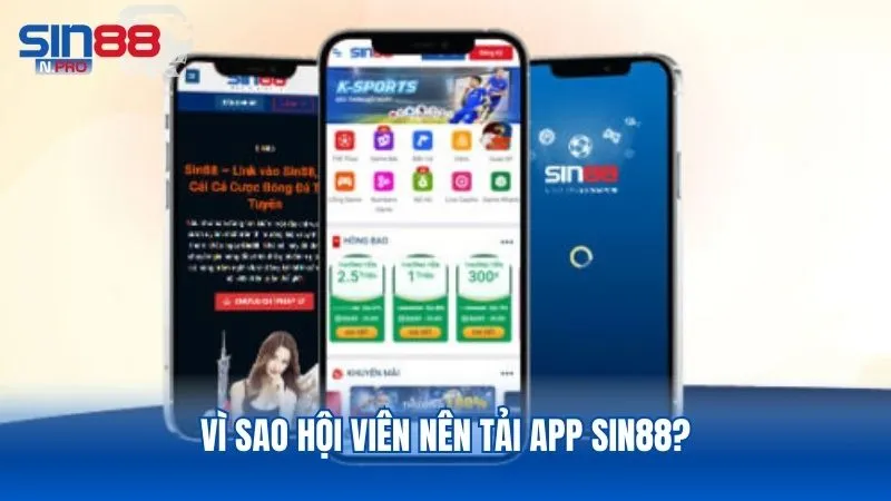Lợi ích khi người chơi tải app cá cược Sin88