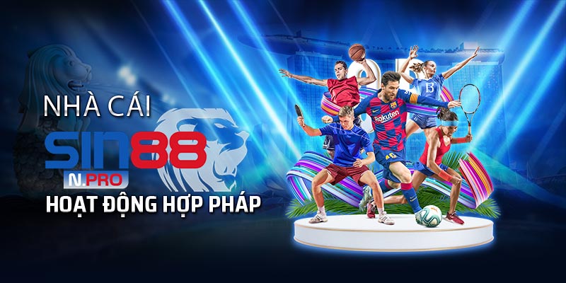 Nhà cái Sin88 hoạt động hợp pháp cấp từ 3 tổ chức hàng đầu